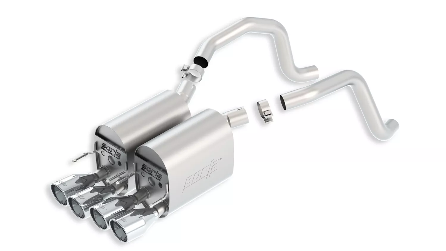 05-08 Corvette 6.0/6.2L Rear Section Exh
