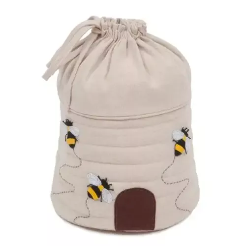 Bee Hive Drawstring Craft Bag