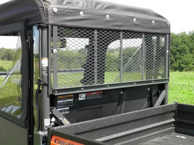 Kubota RTV X 900/1120 - Rear Windshield with Optional Vents by 3 Star Industries