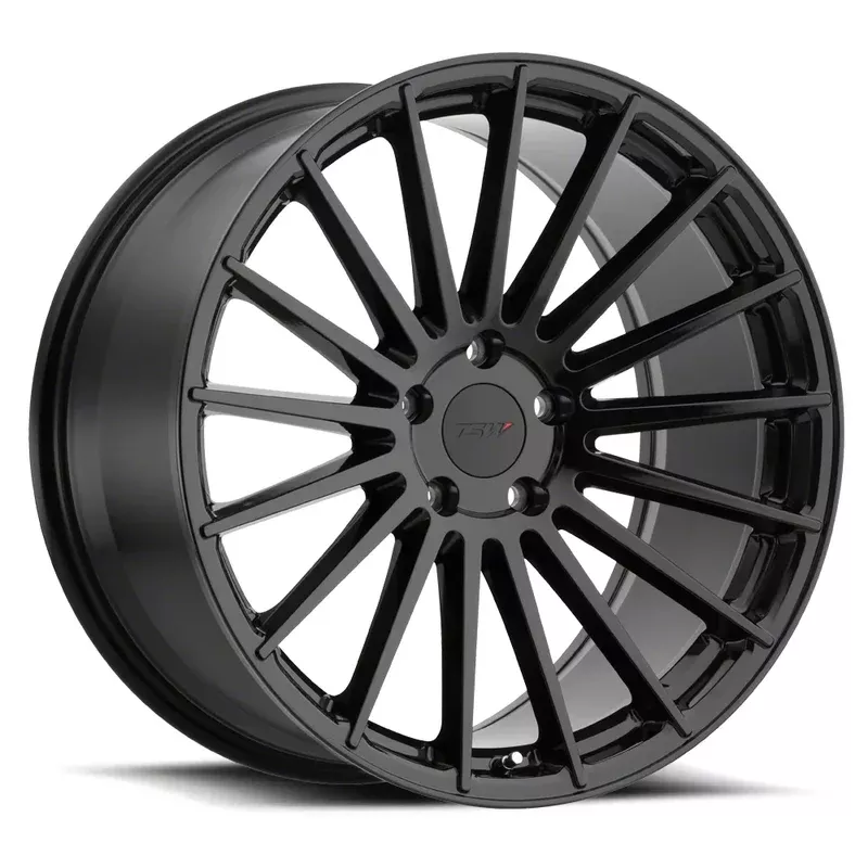 TSW Luco Gloss Black Wheel; Rear Only; 20×10; 40mm Offset (05-09 Mustang)