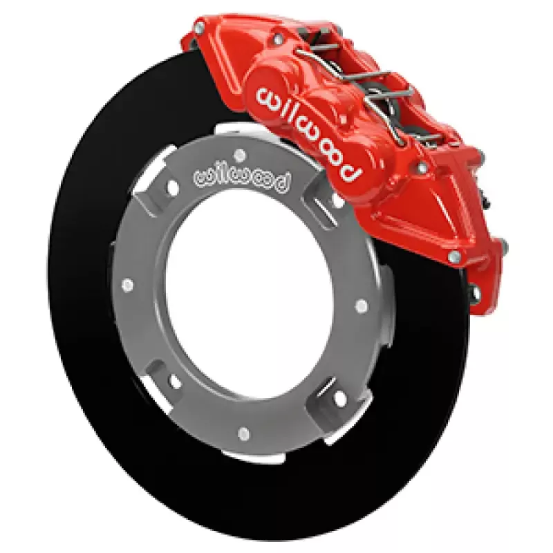 Wilwood 17-21 Can-Am X3RS Red 6-Piston Front Kit 11.25in – Undrilled Rotors